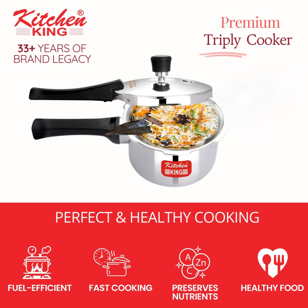 kitchen king Triply Cooker 1.5 Litres3
